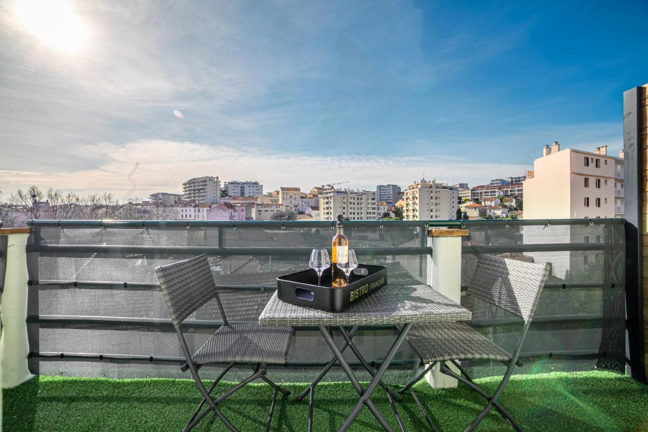 The Loft - Superb 2 Bedrooms On Top Floor With Terrace - 10Min To Palais & Beach! Cannes Extérieur photo